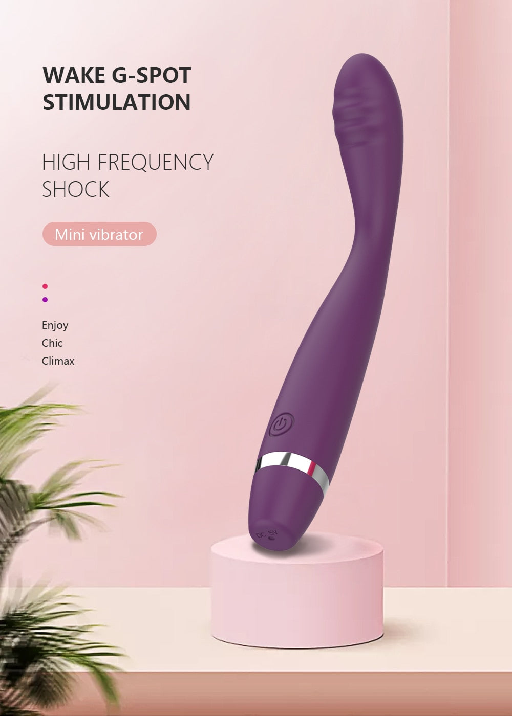 2- Ari- Beginner G-Spot Vibrator for Women 8 Seconds to Orgasm Finger Shaped Vibes Nipple Clitoris Stimulator Sex Toys for Adult Female