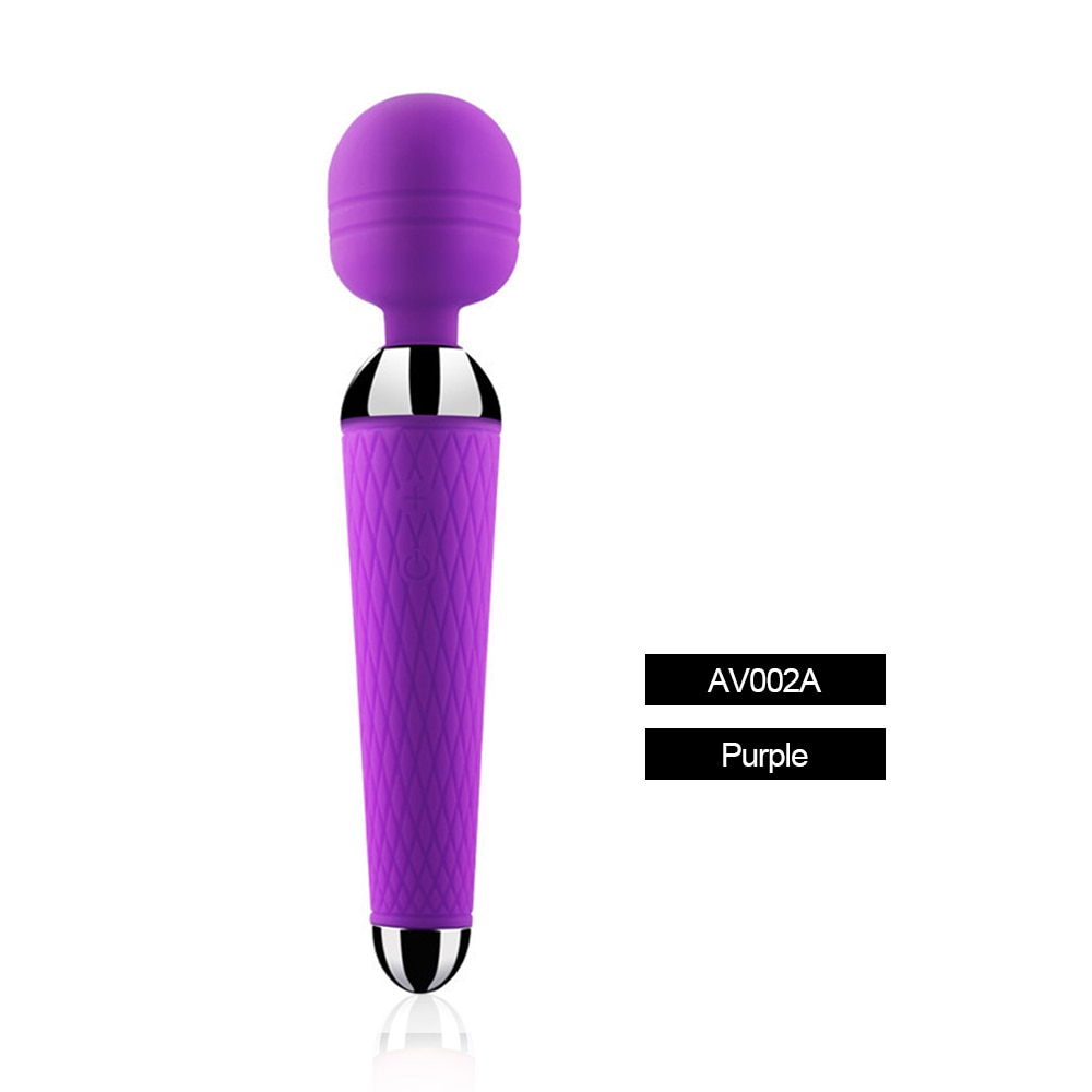 2- Wanda Wireless Dildos AV Vibrator Magic Wand for Women Clitoris Stimulator USB Rechargeable Massager Goods Sex Toys for Adults 18