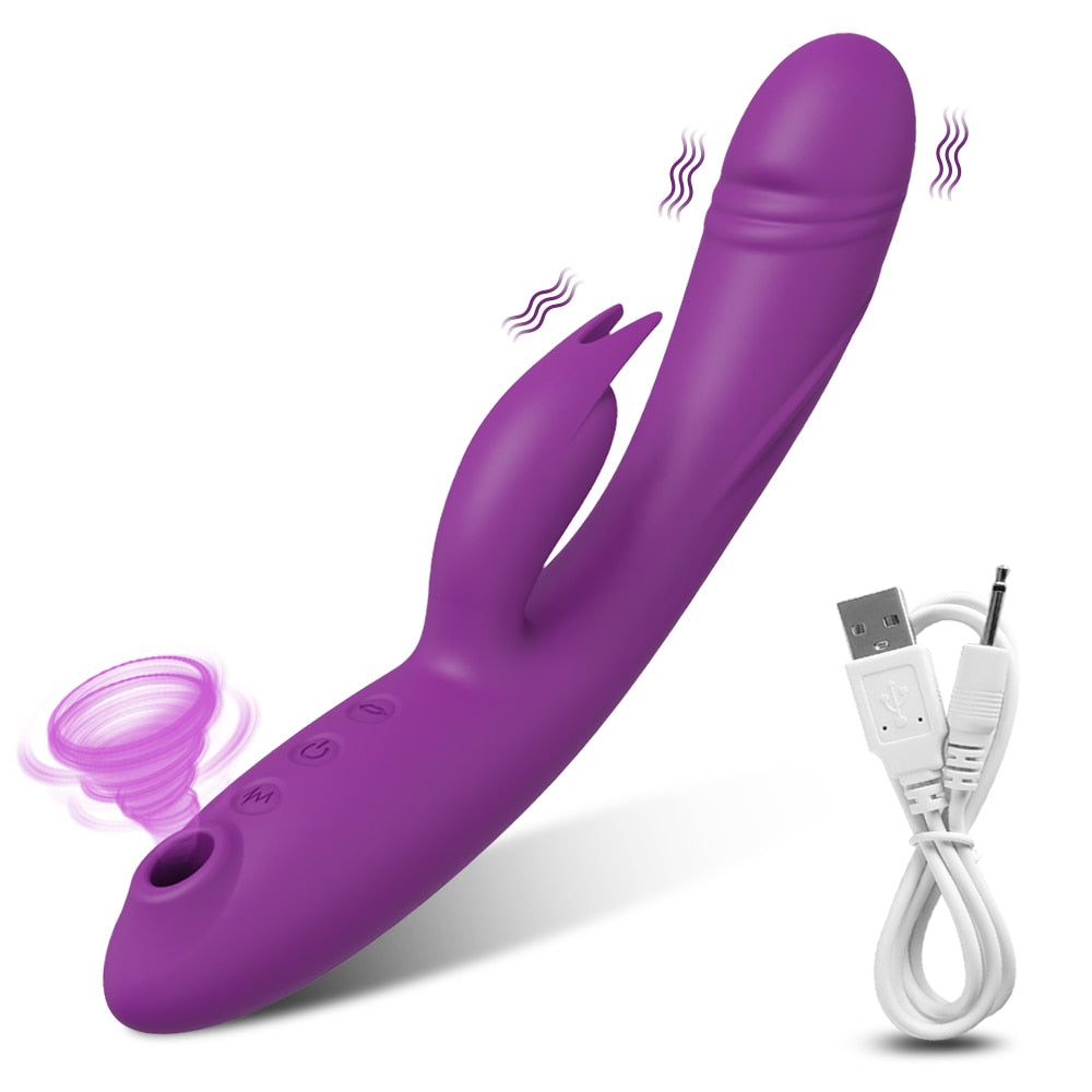 Bella | 3 en 1 Succionador de clítoris, vibrador de succión y estimulador